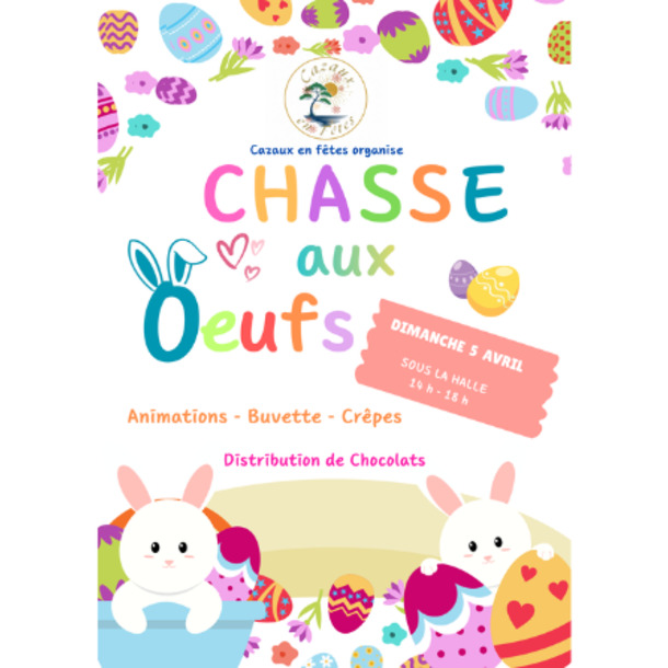 Chasse aux oeufs – Cazaux en Fête